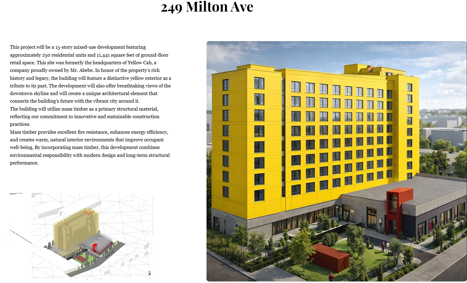 Abebe.com 249 Milton Ave project snapshot