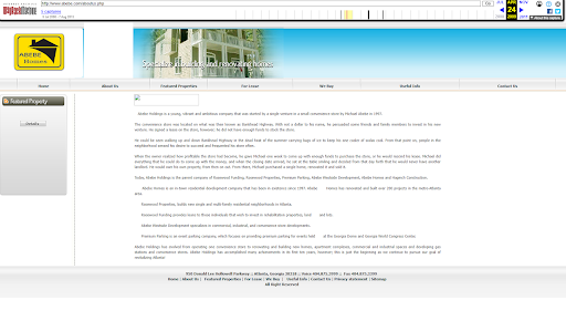 Abebe Com Wayback Homepage