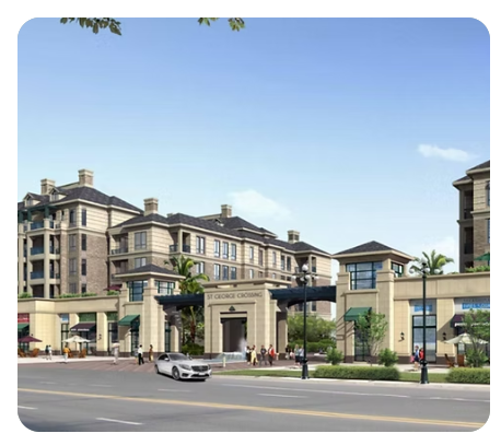 St George Crossing Entrance Rendering