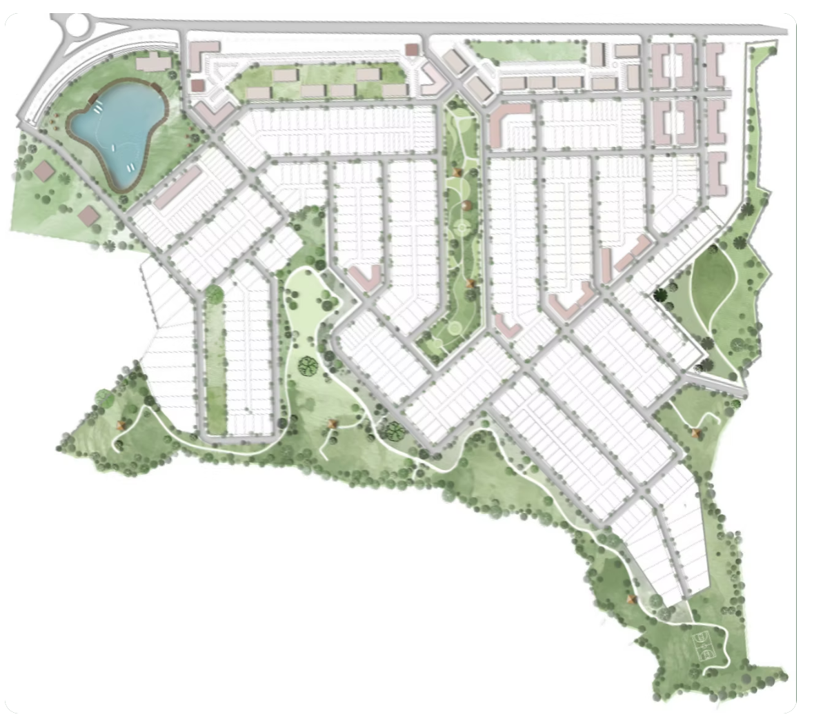 St George Crossing Site Plan